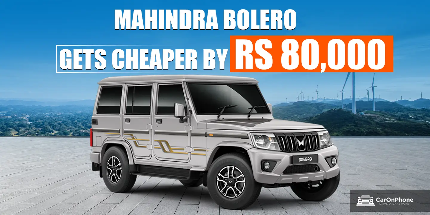 GST 2.0 Advantage Mahindra Bolero Gets Cheaper by Rs 80,000 cover