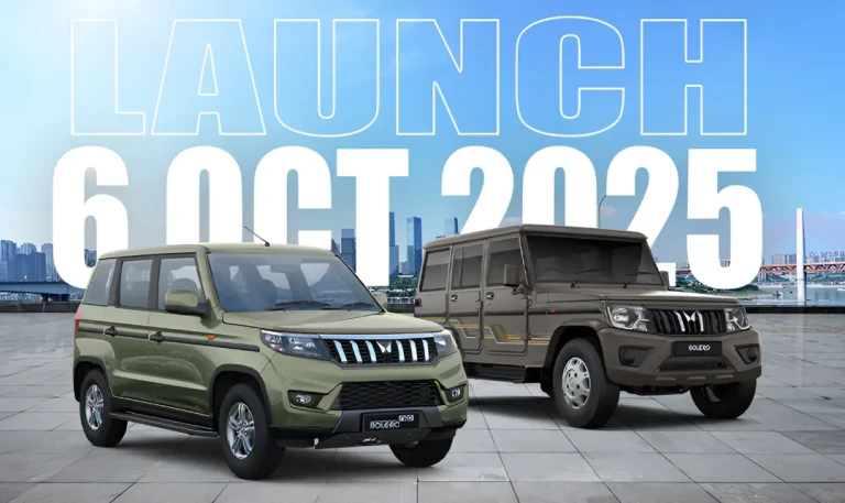 Mahindra To Roll Out Bolero Facelift and Bolero Neo Facelift on October 6, 2025