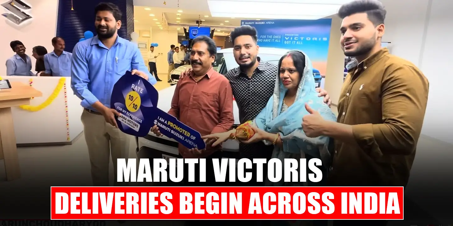 Maruti Suzuki Victoris delivery cover