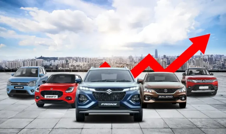 Maruti Sales July 2025 – 3.1% YOY, Domestic & Exports Surge