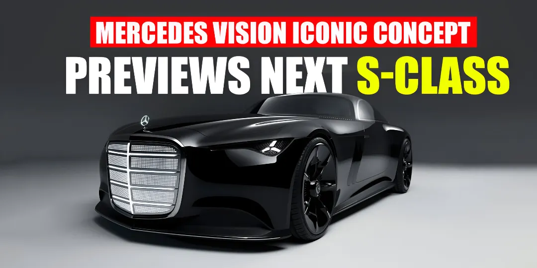Mercedes Vision Iconic Concept Unveils Futuristic S-Class Design cover