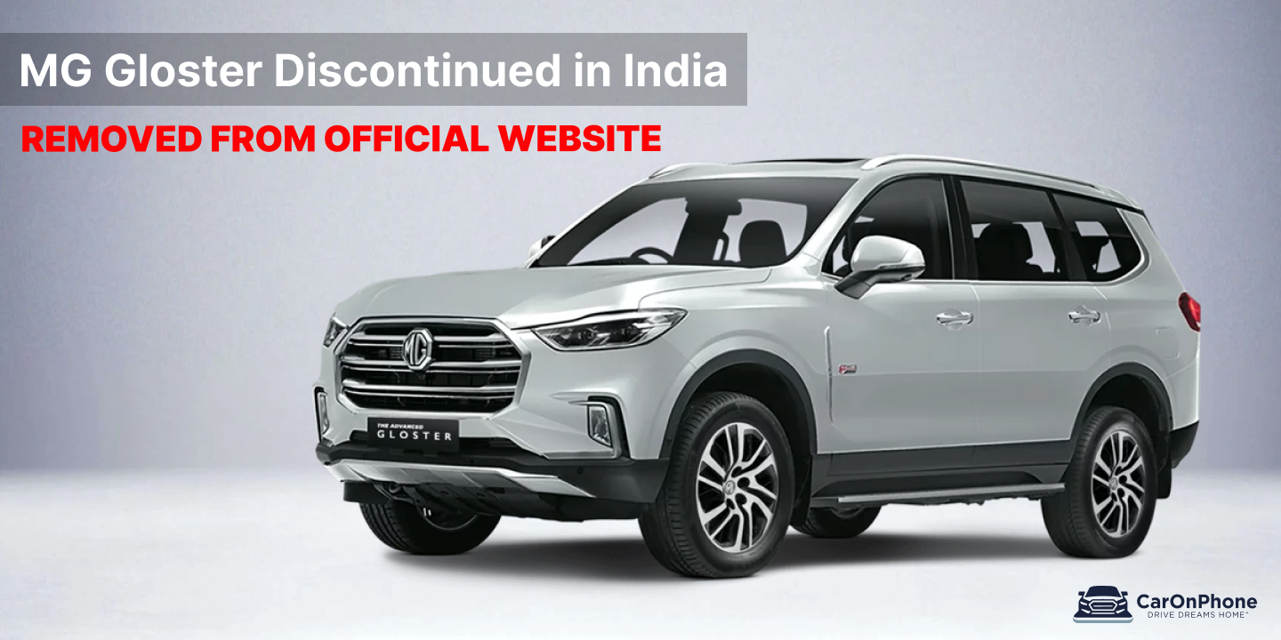 MG Gloster Discontinued in India; Removed From Official Website