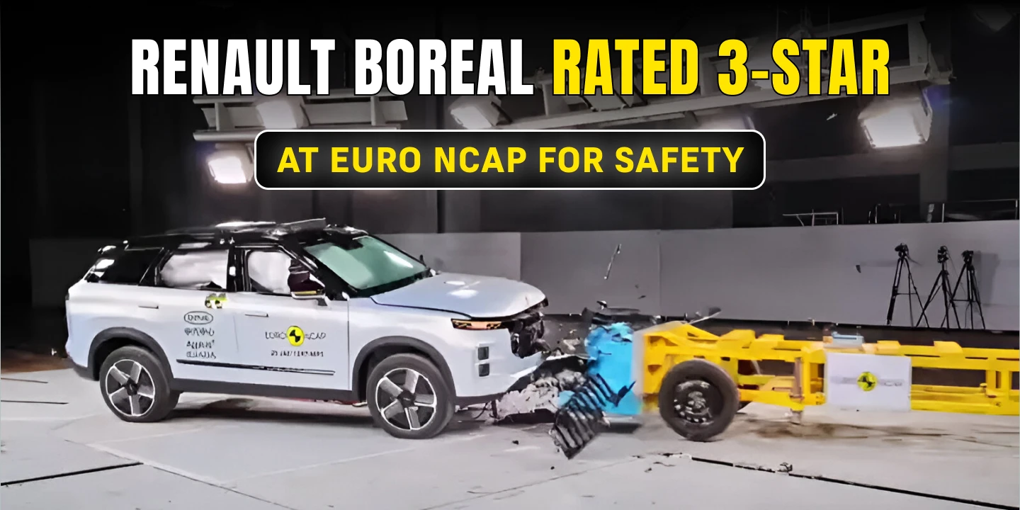 Renault Boreal rated 3-star at Euro NCAP for safety