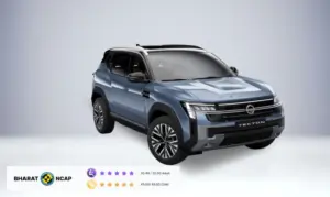 Nissan Tekton Scores 5-Star Bharat NCAP Safety Rating Ahead of India Launch