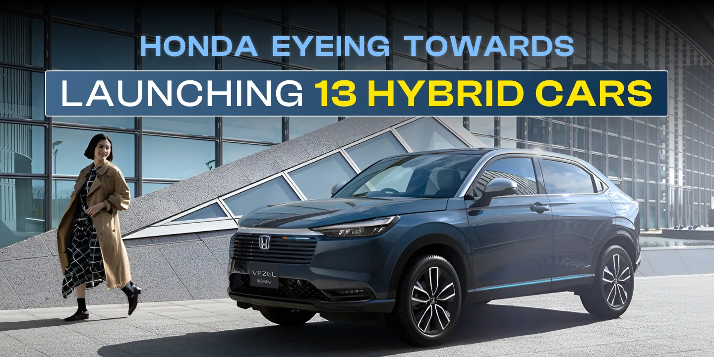 Honda Eyeing Towards Launching 13 Hybrid Cars