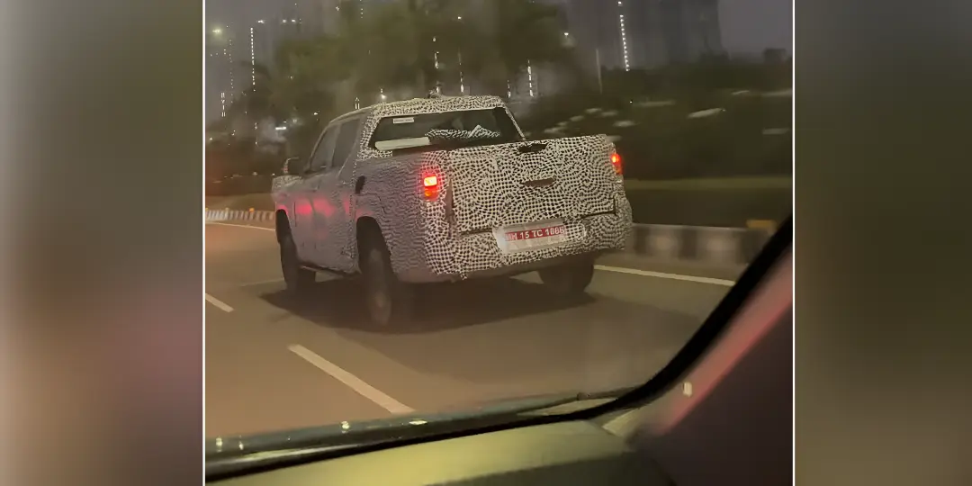 Mahindra Scorpio-N Pickup rear view