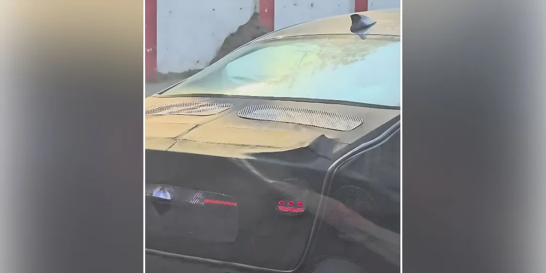 Upcoming Hyundai Verna Facelift rear view