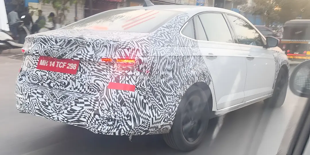 Skoda Slavia Facelift rear view