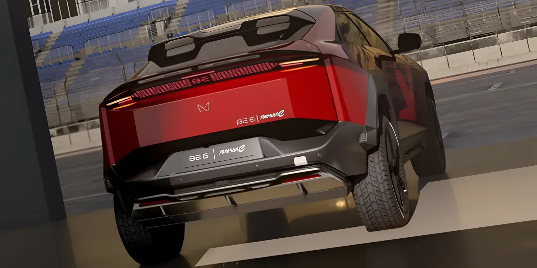 Mahindra BE 6 Formula E Edition Booking Date Announced: 14th January 3 Mahindra BE 6 Formula E Edition rear view_