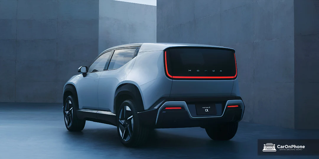 Honda 0 α (Alpha) Electric SUV India Launch In 2027 3 Honda 0 α (Alpha) Electric SUV rear view