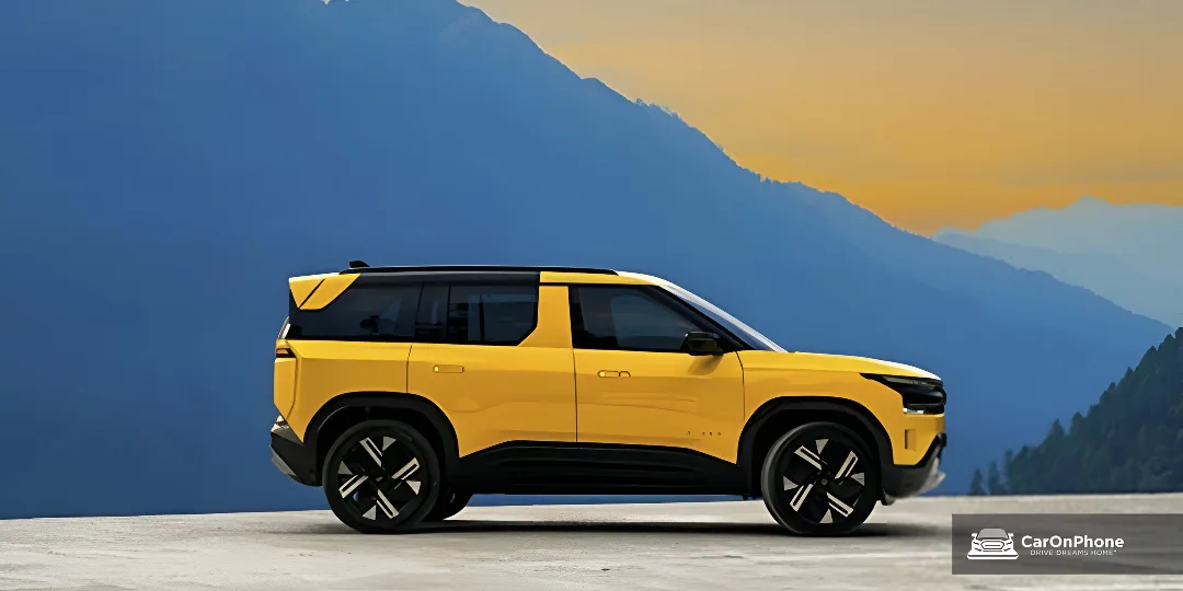 2025 Tata Sierra side view