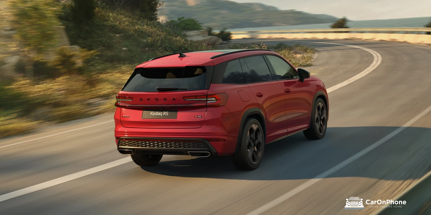 skoda kodiaq rs performance suv launched at rs 66 99 lakh in india