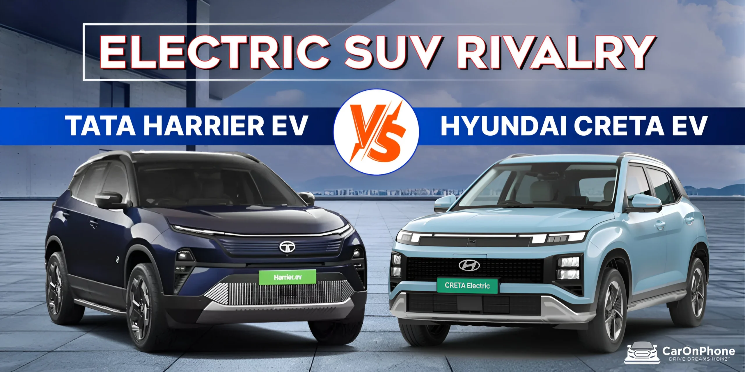 Tata Harrier EV vs Hyundai Creta EV – Electric SUV Rivalry
