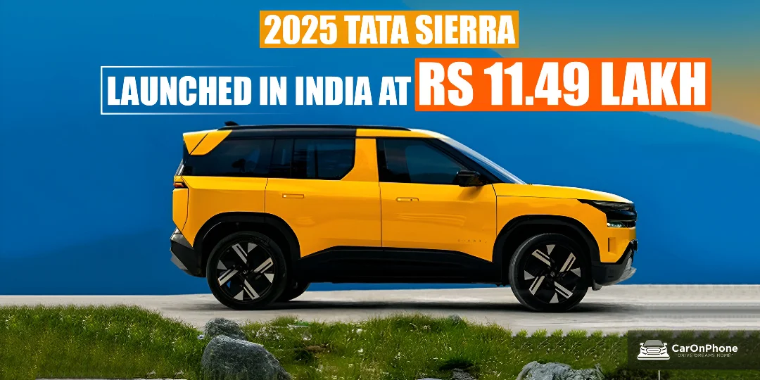 2025 Tata Sierra Launched In India At Rs11.49 lakh Cover