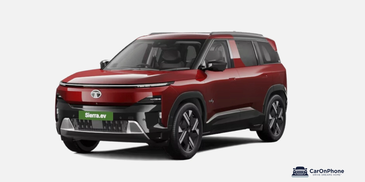 tata sierra ev bengal rouge