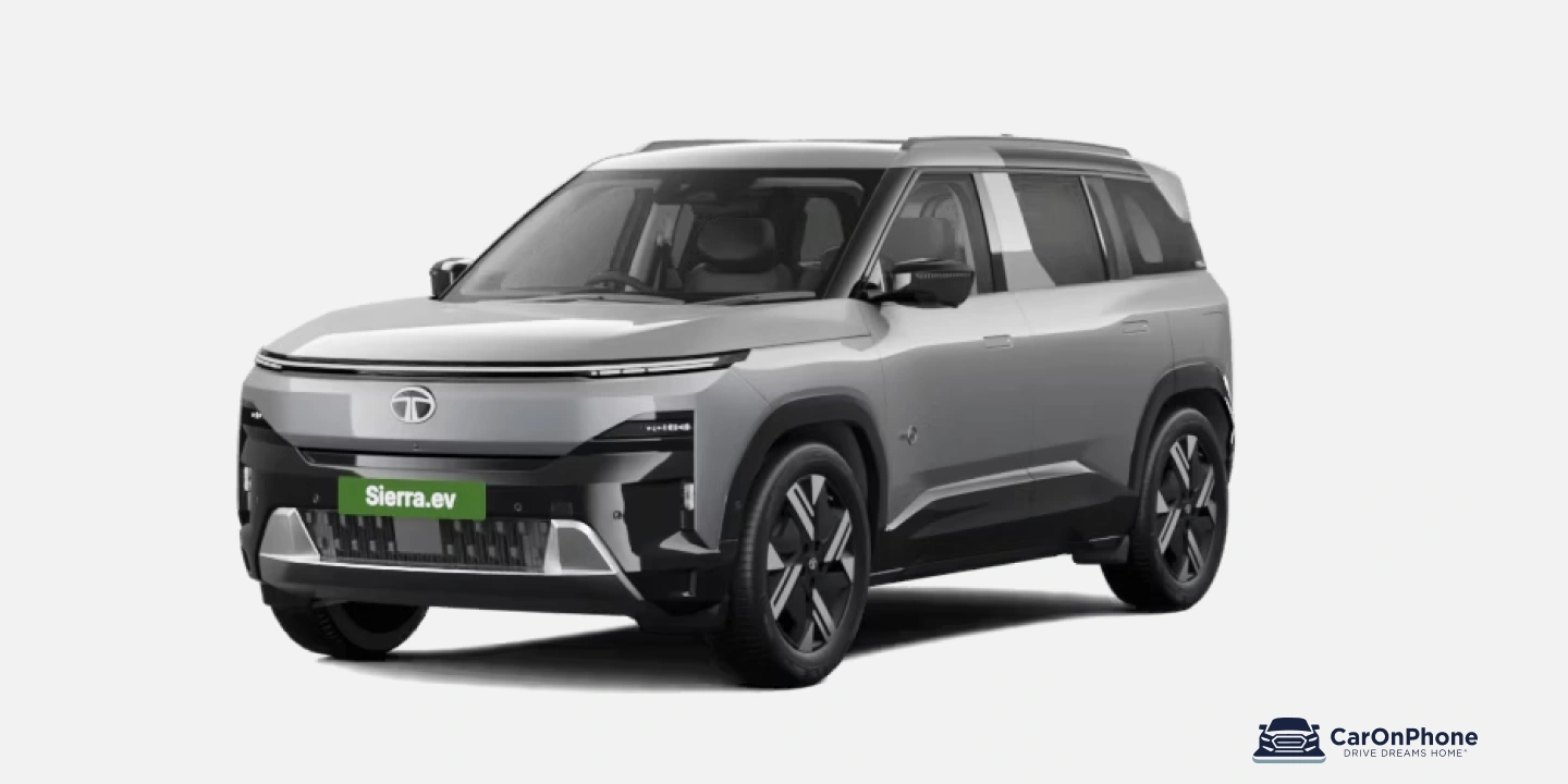 tata sierra ev pure grey