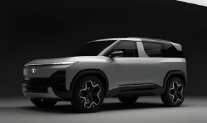 2025 Tata Sierra EV Teased for the First Time, Here’s What You Need to Know!