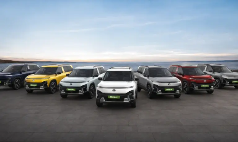 Tata Sierra.ev Variant-Wise Colour Options: The Ultimate Guide