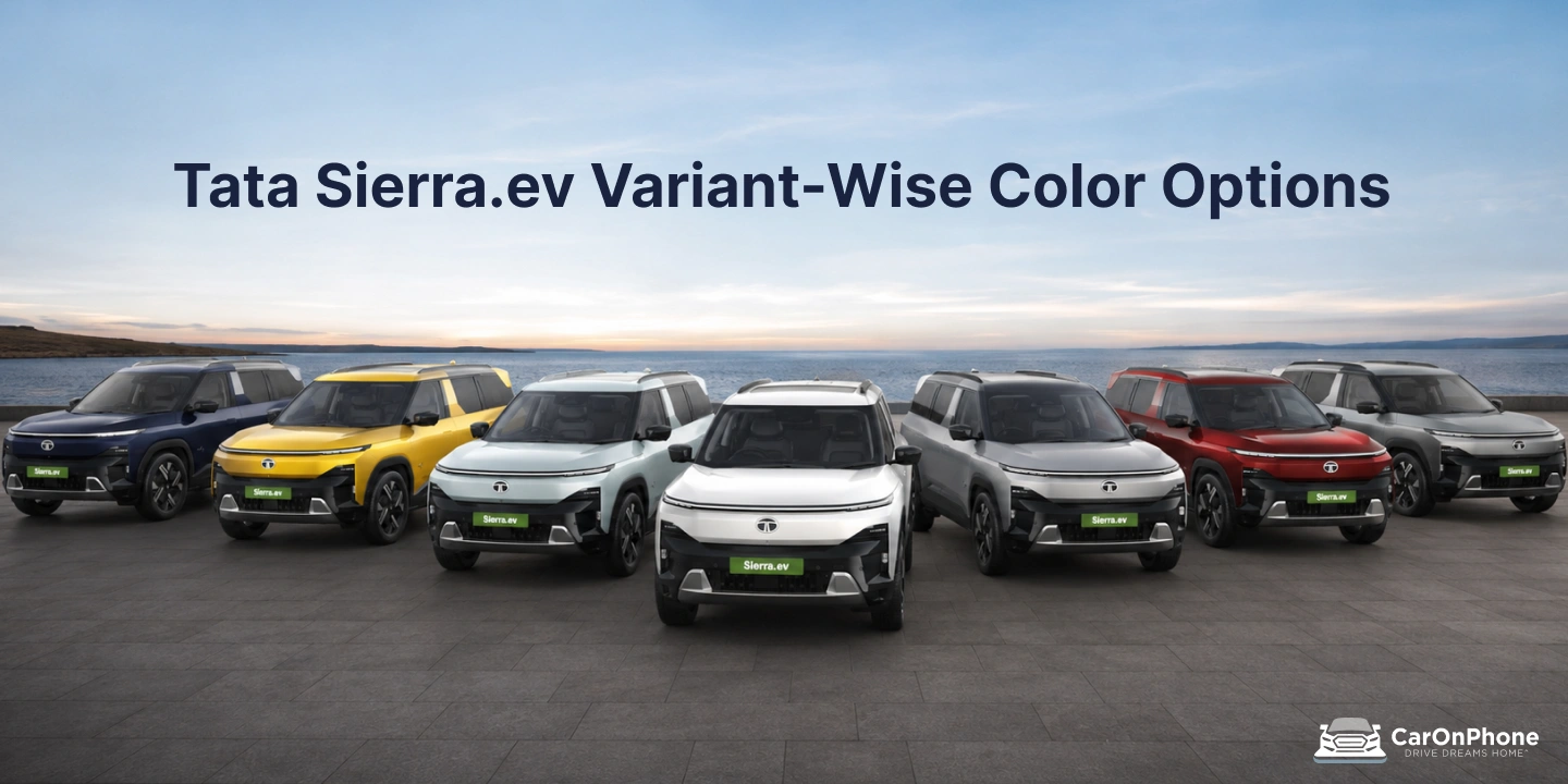 Tata Sierra.ev Variant-Wise Color Options_ The Ultimate Guide