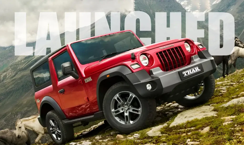 2025 Mahindra Thar Facelift Debuts With Fresh Features, Starting at ₹9.99 Lakh