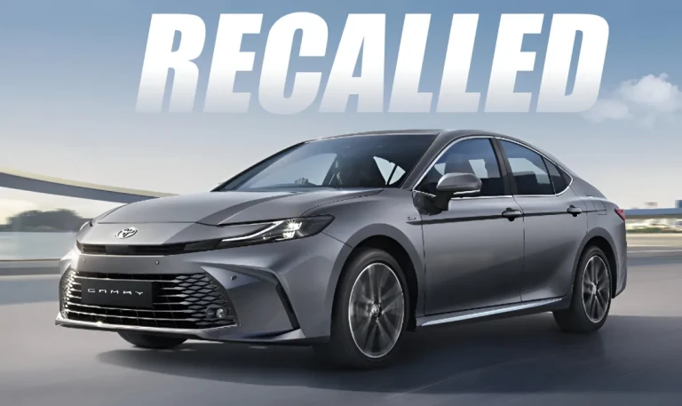 2,257 units of Toyota Camry Recalled In India