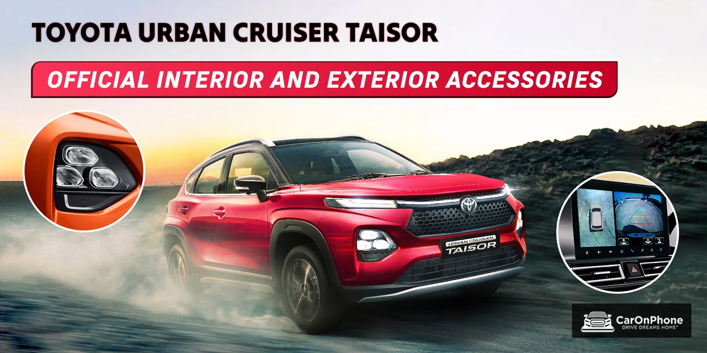 Toyota Urban Cruiser Taisor Official Interior And Exterior Accessories
