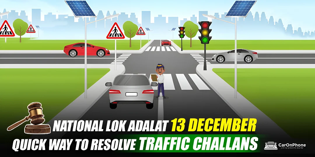 National Lok Adalat on 13 December: How To Clear Pending Traffic Challans Cover