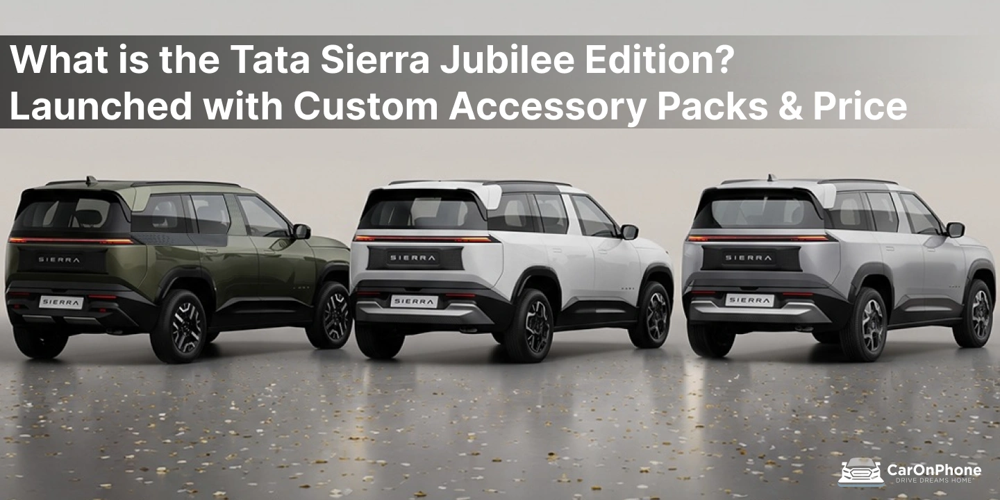 What is the Tata Sierra Jubilee Edition_ Launched with Custom Accessory Packs & Price Details Explained